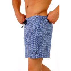 Zwembroek Heren White Tip Blauw -Regatle Winkel zwembroek heren white tip blauw 2