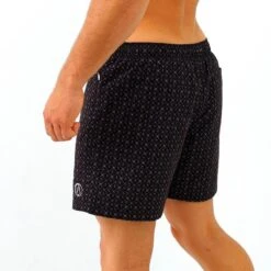 Zwembroek Heren White Tip Zwart -Regatle Winkel zwembroek heren white tip zwart 1