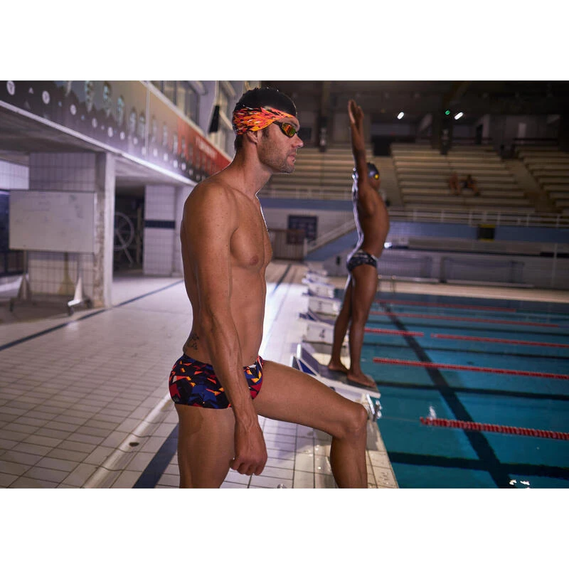 ZWEMBROEK MET BREDE ZIJKANT VOOR HEREN 900 KAL ROOD 20 ZWEMBROEK MET BREDE ZIJKANT VOOR HEREN 900 KAL ROOD - Afbeelding 18