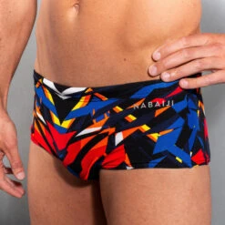 ZWEMBROEK MET BREDE ZIJKANT VOOR HEREN 900 KAL ROOD 31 ZWEMBROEK MET BREDE ZIJKANT VOOR HEREN 900 KAL ROOD -Regatle Winkel zwembroek met brede zijkant voor heren 900 kal rood 9