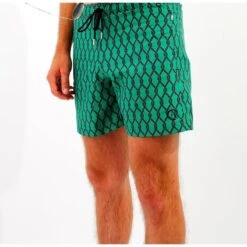 Zwembroek Voor Heren Great White Groen