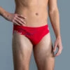 Arena Zwemslip Voor Heren Brief Rood -Regatle Winkel zwemslip voor heren brief rood